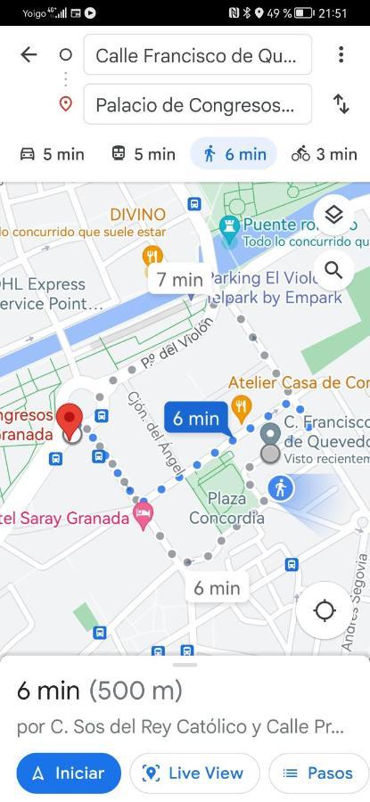 Appartement Center Templo Garden Parking Gratis à Grenade Extérieur photo